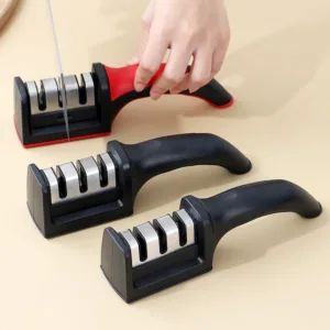 Knife Sharpener Handheld Multi-function 3 Stages Type