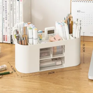 Multifunctional Desktop Storage Box Pen Holder Stationery