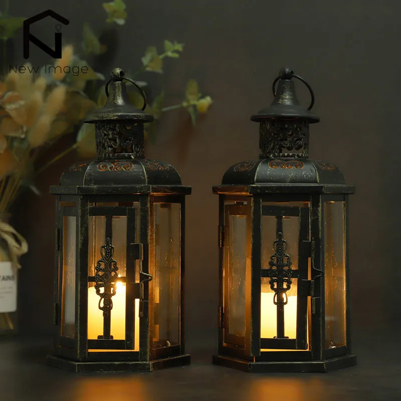 Nordic Candle Holder Lanterns Candles Aesthetic Hanging