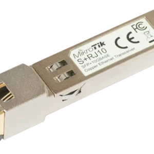 MikroTik S+RJ10, 6-speed RJ-45 module for up to 10 Gbps