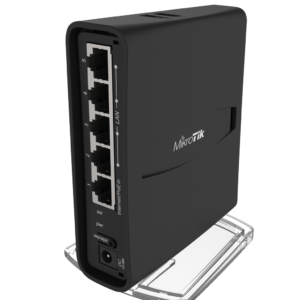 Mikrotik hAP ac² Dual-Concurrent 2.4/5GHz AP, 802.11a/b/g/n/ac, Five Gigabit Ethernet ports, USB for 3G/4G support, universal tower case and IPsec hardware encryption support (RBD52G-5HacD2HnD-TC-US)