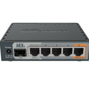 MikroTik hEX S Gigabit Ethernet Router with SFP Port (RB760iGS)