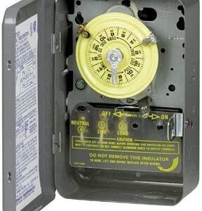 Intermatic T101 40 Amp Type 1 Indoor Steel Mechanical Timer