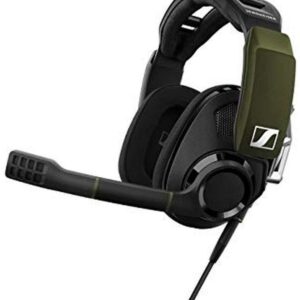 Sennheiser GSP 550 PC Gaming Headset with Dolby 7.1 Surround Sound, Flip-to-Mute microphone, USB connectivity for Dekstop and Laptop compatibility, Open-back ear cups, breathable fabric Headset, black