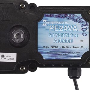 Intermatic PE24VA Valve Actuator, Black