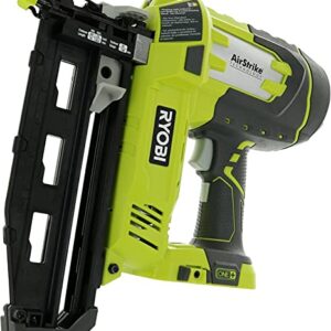 Ryobi P325 One+ 18V Lithium Ion Battery Powered Cordless 16 Gauge Finish Nailer (Battery Not Included, Power Tool Only)