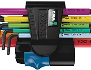 Torx L-Key Set 967 Sl/9 with Holding Function