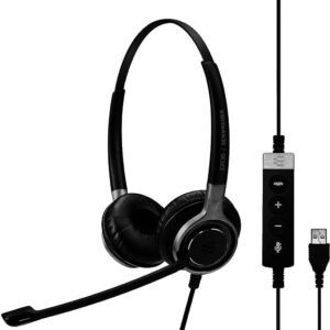 Sennheiser SC 75 Binaural USB MS (507086) - Double-Sided Business Headset