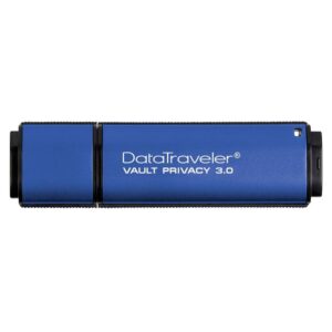 Kingston Digital 8GB Data Traveler AES Encrypted 256Bit 3.0 USB Flash Drive (DTVP30)